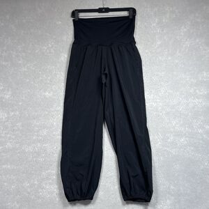 Lululemon Jogger Womens 4 Black Full Length Jogger Active Casual Pants Pockets